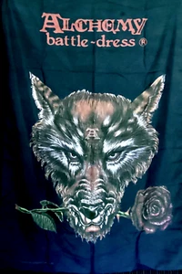 Alchemy Gothic Fenrinsen Wolf. 1995 Poster Flag Halloween Gothic FREE SHIPPING! - Picture 1 of 1