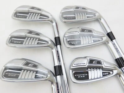New Tour Edge Exotics EXS 220 Iron Set 5-PW TT Elevate 95  Stiff Flex Steel - Image 1 of 4