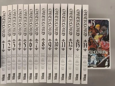 Overlord Band 1-19, Carlsen Manga, komplett, deutsch, NEU
