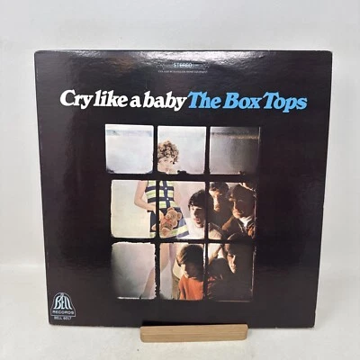 THE BOX TOPS: Cry Like A Baby US Bell Shrink Rock Vinyl LP Alex Chilton - Image 1 of 4