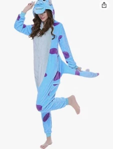 Canday Hooded Cosplay Pajama Animal Sleepwear Unisex Adult Jumpsuit Teen - Picture 1 of 6