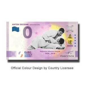 Billet Euro Souvenir PEAN 2021-1 Pays-Bas Anton Geesnik Couleur Colour 