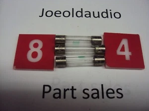 Technics Receiver SA-80 Fuse Kit. Fuses are NEW. Parting Out Entire SA-80. - Picture 1 of 2