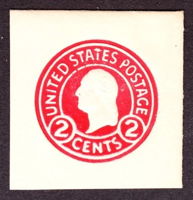 US U429c 2c Envelope Cut Square SCV $32.50 - Image 1 of 2