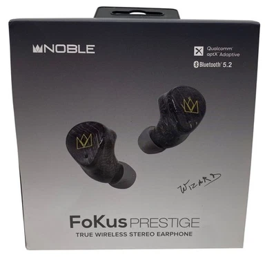 NOBEL FOKUS PRESTIGUE TRUE WIRELESS STEREO EARPHONES 5.2 (CMP119098) - Image 1 of 4
