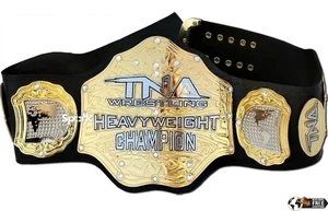 TNA World Heavyweight Wrestling Championship Title 4mm Zinc Replica Adult Size - Picture 1 of 8