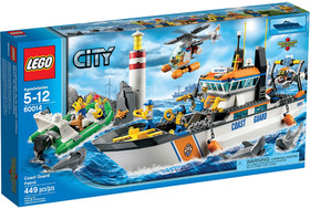 BRAND NEW LEGO CITY Coast Guard Patrol SET 60014 RETRIED 2013