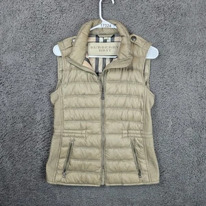 Chaleco Burberry Brit Talla Pequeña Ganso Down Street Luxe Acolchado - Imagen 1 de 12