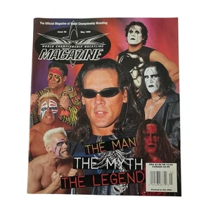 Carteles de Rick Flair & Mysterio de portada de carrera STING edición de revista WCW 50 de mayo de 1999 - Imagen 1 de 14