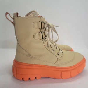 Sorel Caribou™ X Damen Schnürstiefel WP Keramik/Orange Größe US 8 EU 39 GEBRAUCHT, IN EINWANDFREIEM ZUSTAND - Bild 1 von 10