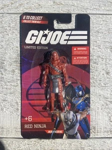 G.I. Joe - Edición Limitada - Ninja Rojo - Mini Figura - Hasbro - NUEVO - Imagen 1 de 2