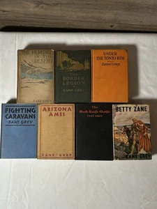 Zane Grey Lot Of 7 Books 1910-1941 - Picture 1 of 20