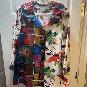 serengeti blouse/top XL NWT - Picture 1 of 14