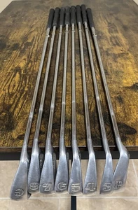 VTG Golf Clubs (7) Spalding Executive Iron Set 4 - PW Steel Medium Flex RH - Picture 1 of 11