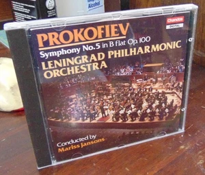 Prokofiev: Symphony No. 5 / Jansons, Leningrad / Chandos 8576 / NM CD - Picture 1 of 3