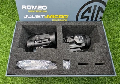 Juego de rifle Sig Sauer ROMEO5 Gen II Red Dot y JULIET3-MICRO 3x combo - SORJ5101 Foto 1 de 4