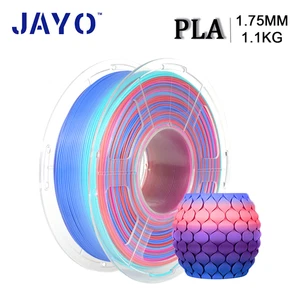 JAYO 1.1KG PLA Rainbow02 3D Printer Filament 1.75mm With Spool Neatly Wound - Picture 1 of 6