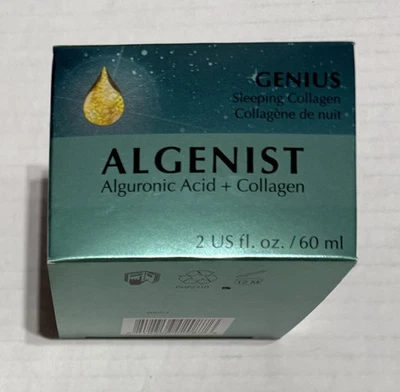 ALGENIST - Genius Sleeping Alguronic Acid + Collagen - 2 fl oz - NEW in box - Image 1 of 4