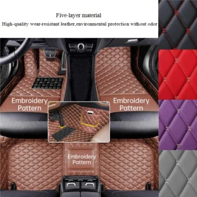 Fit for Infiniti All Cars Floor Mats Custom Liners PU Leather Mats Carpets Mats Foto 1 de 4