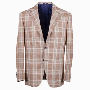 Sartorio by Kiton Slim-Fit Wool-Silk-Linen Sport Coat Slim 42R (Eu 52) NWT - Picture 1 of 10