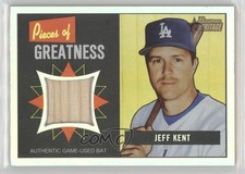 2005 Bowman Heritage Pieces of Greatness Rainbow /51 Jeff Kent #PG-JK