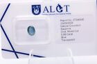Blue Sapphire  0.89 ct Oval  ALGT (B) Blister Certified Natural
