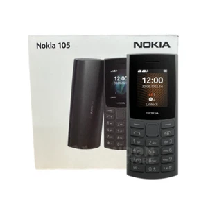 Nokia 105 (2023 Model) TA-1557 1.8" IPS Display Dual Sim Unlocked - New Boxed - Afbeelding 1 van 9