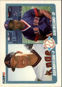 1990 Rich Monteleone / Dana Williams Fleer Baseball Card #648 - Picture 1 of 2