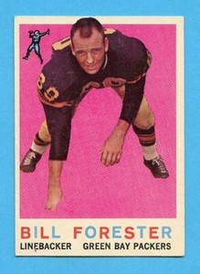 1959 TOPPS # 39 BILL FORESTER GREEN BAY PACKERS EX FREE SHIPPING