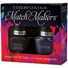 Cuccio Veneer UV/LED Polish Match Maker Sets - Purple Rain In Spain x2 13ml