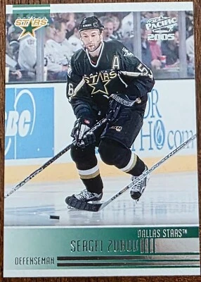2004-05 PACIFIC SERGEI ZUBOV DALLAS STARS CARD #90 NM/MT - Image 1 of 2