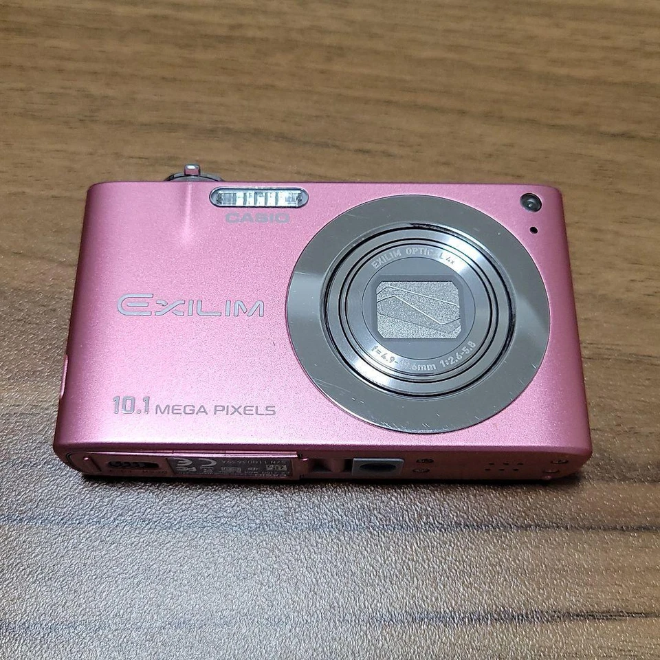 CASIO Digital Camera EXILIM ZOOM EX-Z100 PK 10.1MP Optical 4x Wide 28mm Pink - Image 1 of 1