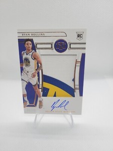 2023 National Treasure Ryan Rollins TRUE RPA Bronze /49 Warriors Sweet Patch!