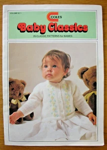 Coles Knitting & Crochet Pattern Book - BABY CLASSICS - 25 Baby Designs in 3Ply - Picture 1 of 4