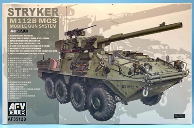 Sistema de pistola móvil AFV CLUB 1/35 AF35128 Stryker M1128 MGS kit completo nuevo Foto 1 de 2