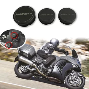 Para Kawasaki GTR1400 GTR 1400GTR 07-pu 3x ABS Marco Tapas Agujero Cubierta - Imagen 1 de 5