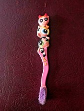 VTG Powerpuff Girls Toothbrush Tooth Brush 2000 Blossom Bubbles Buttercup