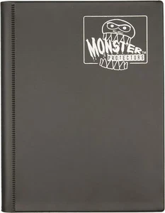 Monster Binder- 9 Pocket Trading Card Album-Matte Blue +360 Cards - Picture 1 of 5