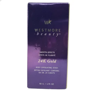 Westmore Beauty Smooth Effects 24K Gold Body Exfoliating Stick 1.75 OZ - Picture 1 of 10