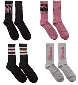 OFFICIAL SPICE GIRLS - SILHOUETTE LOGO SOCKS - ADULT SIZE UK 7-11 / EU 40-45 - Imagen 1 de 9
