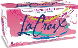 Sparkling Water, Passionfruit, 12 Fl Oz (Pack of 8) - Picture 1 of 6