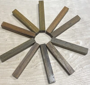 Packung Lignau Vitae Pen Rohling Menge 10 Stk. Exotenholz 3/4" x 3/4" x 5" - Bild 1 von 4