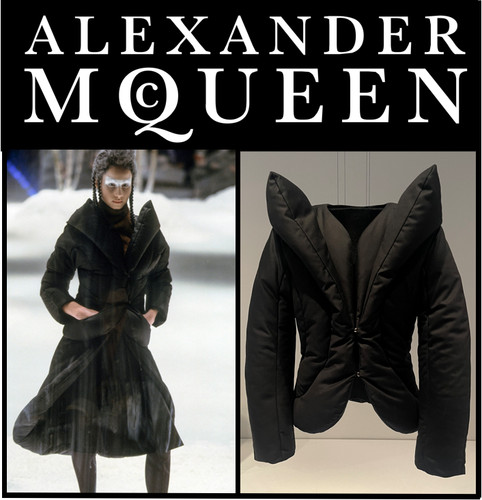 Alexander McQueen A I 1999 'The Overlook' piumino imbottito US 6 IT42