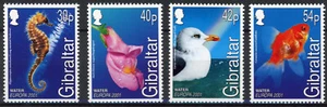 Gibraltar 2001 : EUROPA / Fauna - Good Set Very Fine MNH Stamps - Picture 1 of 1