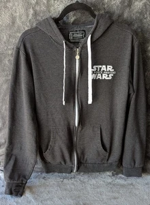 Star Wars Il Risveglio della Forza, Galaxy Premier Collection, Felpa con Cappuccio Grigio Zip Taglia M - Foto 1 di 7