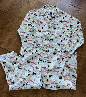 Juego de pijama de sushi The Cats 100 % algodón talla pequeña Foto 1 de 4