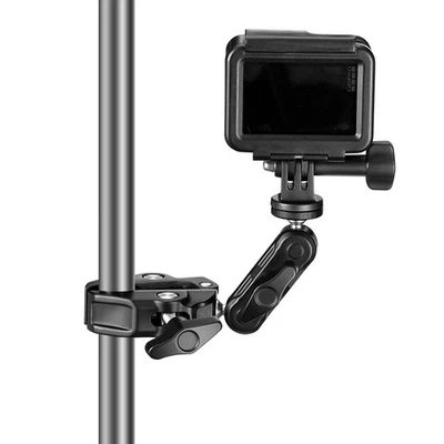 Camolo Super Clamp Mount with 1/4" Screw Ball Head Mount for GoPro Ace DJI - Image 1 of 4