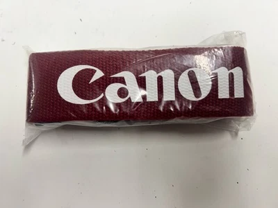 Canon RED EOS Camera Neck Shoulder Strap Canvas - Genuine vintage - Image 1 of 2