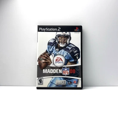 Madden NFL 08 索尼 PlayStation 2 PS2 全新带盒 翻新和测试 免运费 — 第 1/4 张图片