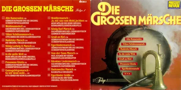 CD German Hofmann Und Seine Original Ochsenfurter Blasmusik a. Die Grossen Märs - Bild 1 von 1
